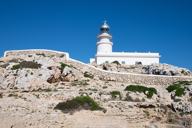 Leuchtturm im Norden von Menorca