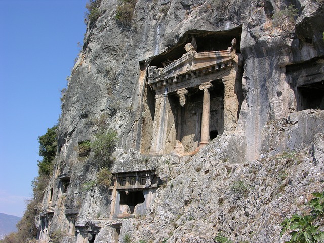 Die lykischen Felsengräber von Fethiye